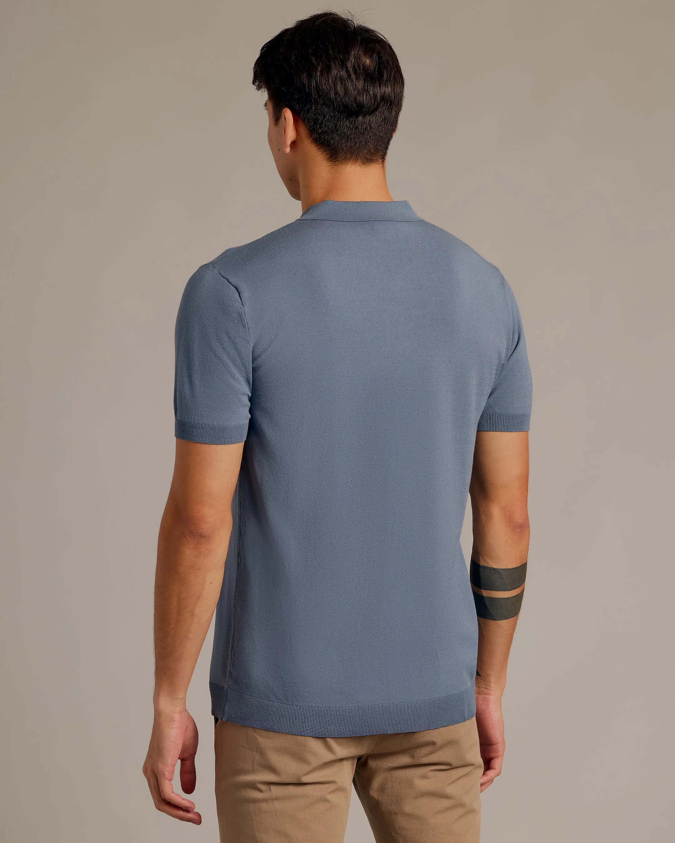 Fiord Short Sleeve Sweater Polo 2.0