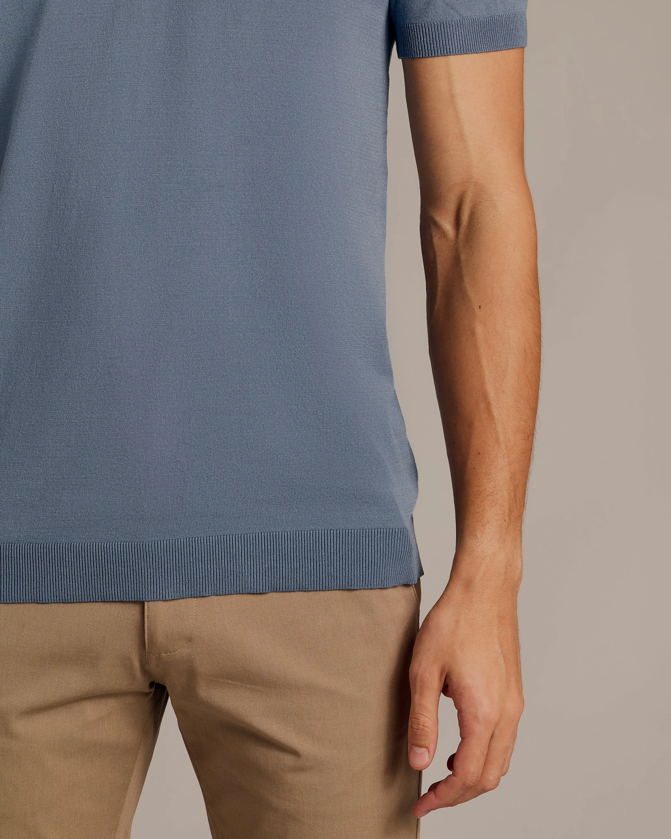 Fiord Short Sleeve Sweater Polo 2.0