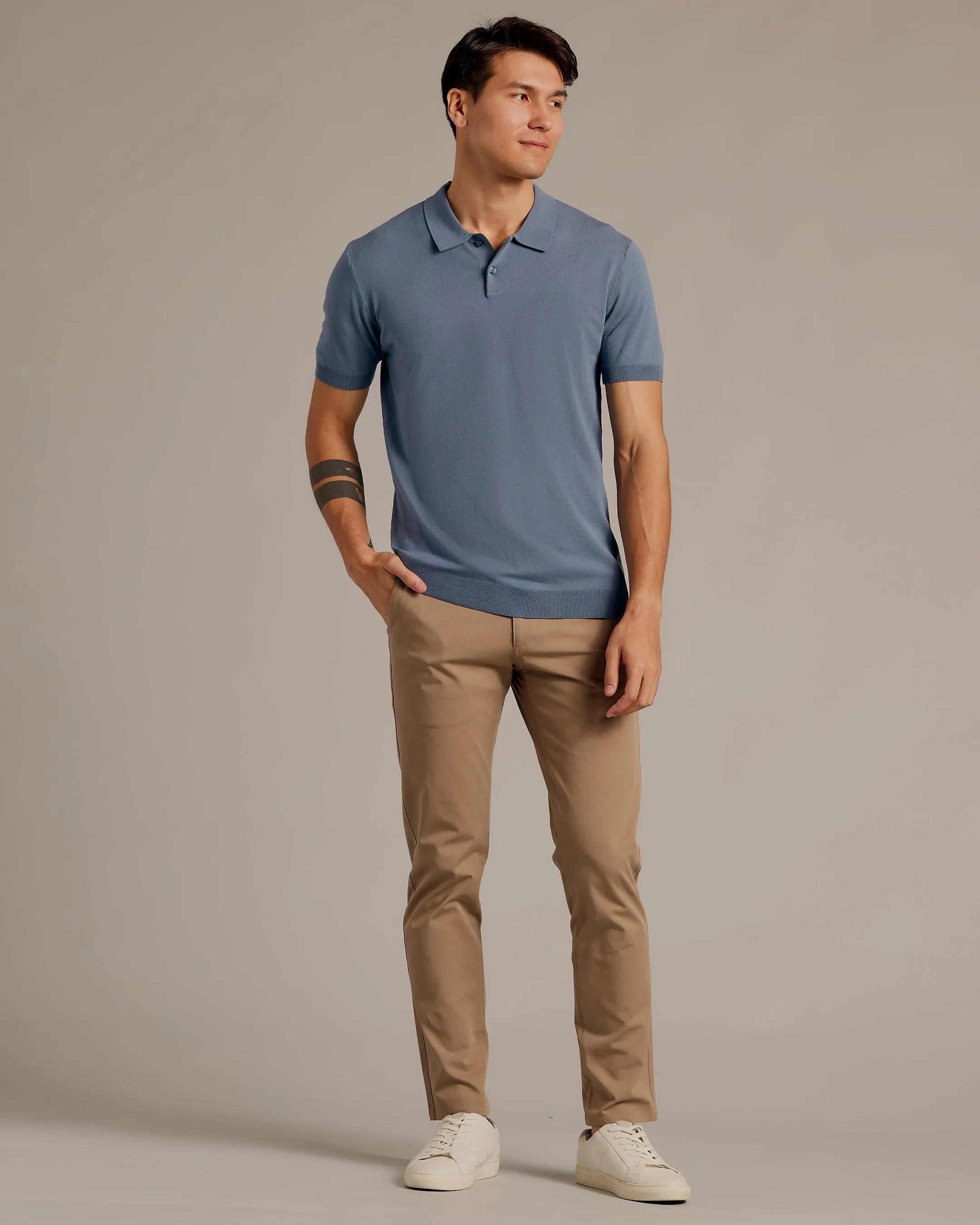 Fiord Short Sleeve Sweater Polo 2.0