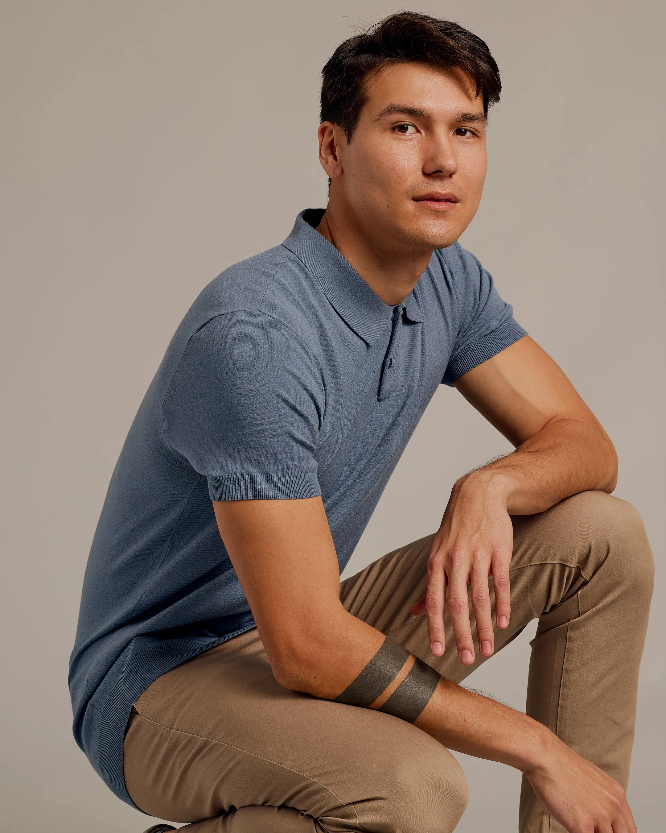 Fiord Short Sleeve Sweater Polo 2.0