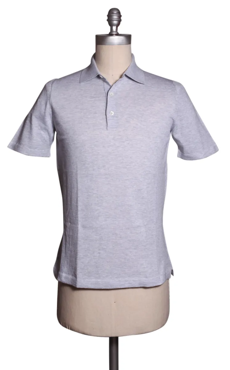 Fiori Di Lusso Gray Polo - Slim