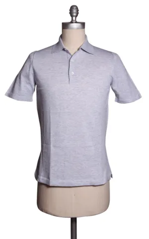 Fiori Di Lusso Gray Polo - Slim