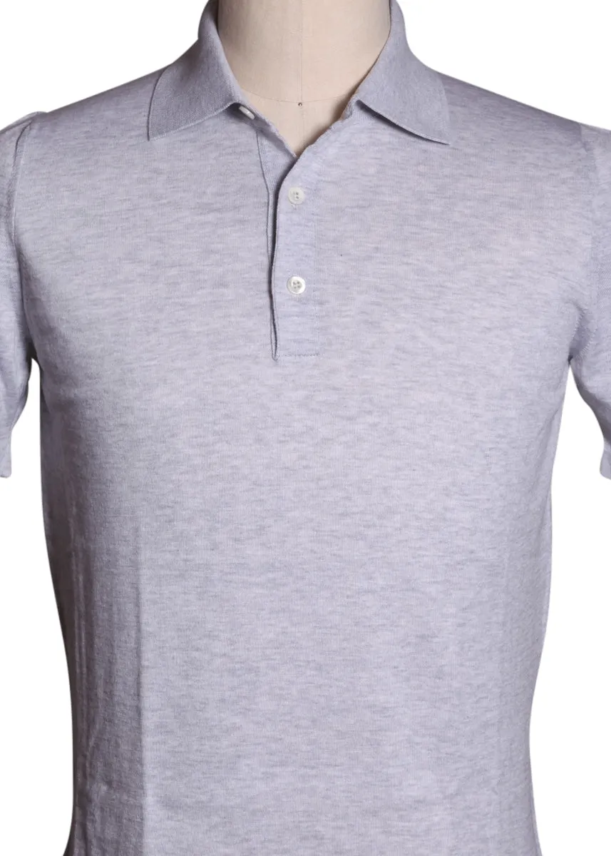 Fiori Di Lusso Gray Polo - Slim