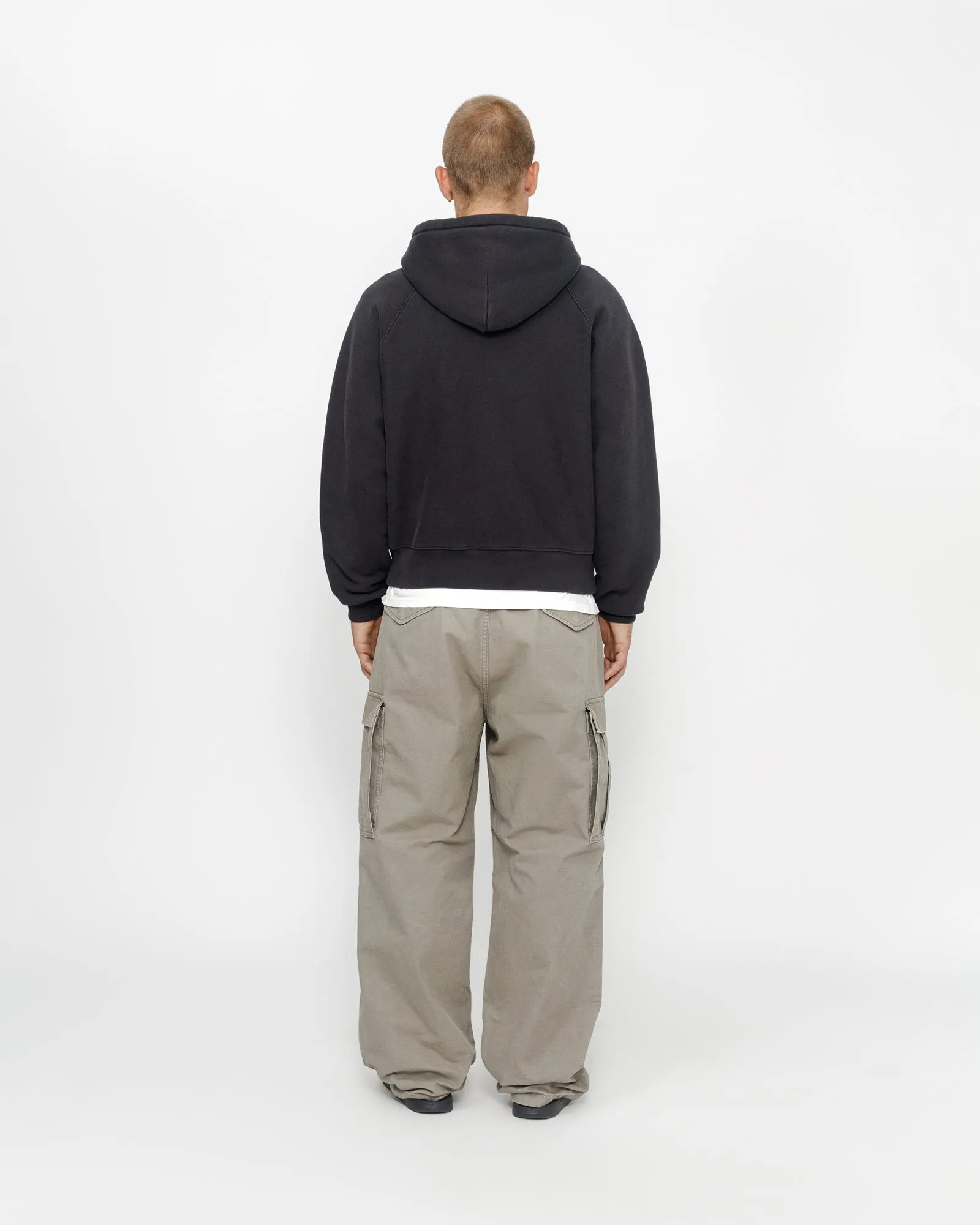 FLEECE RAGLAN ZIP HOODIE