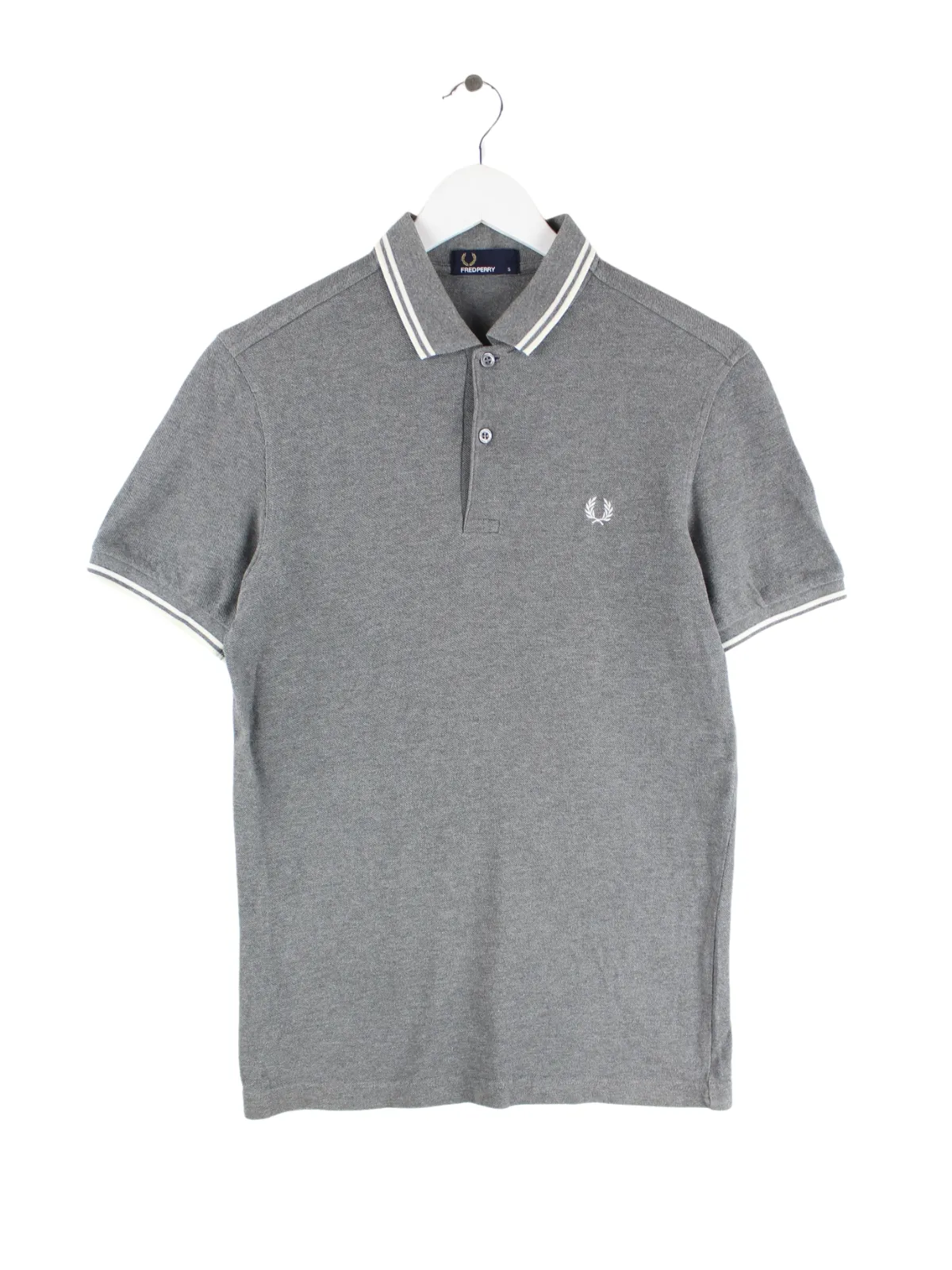 Fred Perry Basic Polo Grau S
