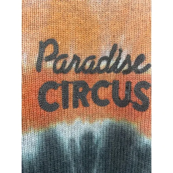 Free People Sandrine Rose Sweater size XS Tie Dye Wool Cashmere Paradise Circus