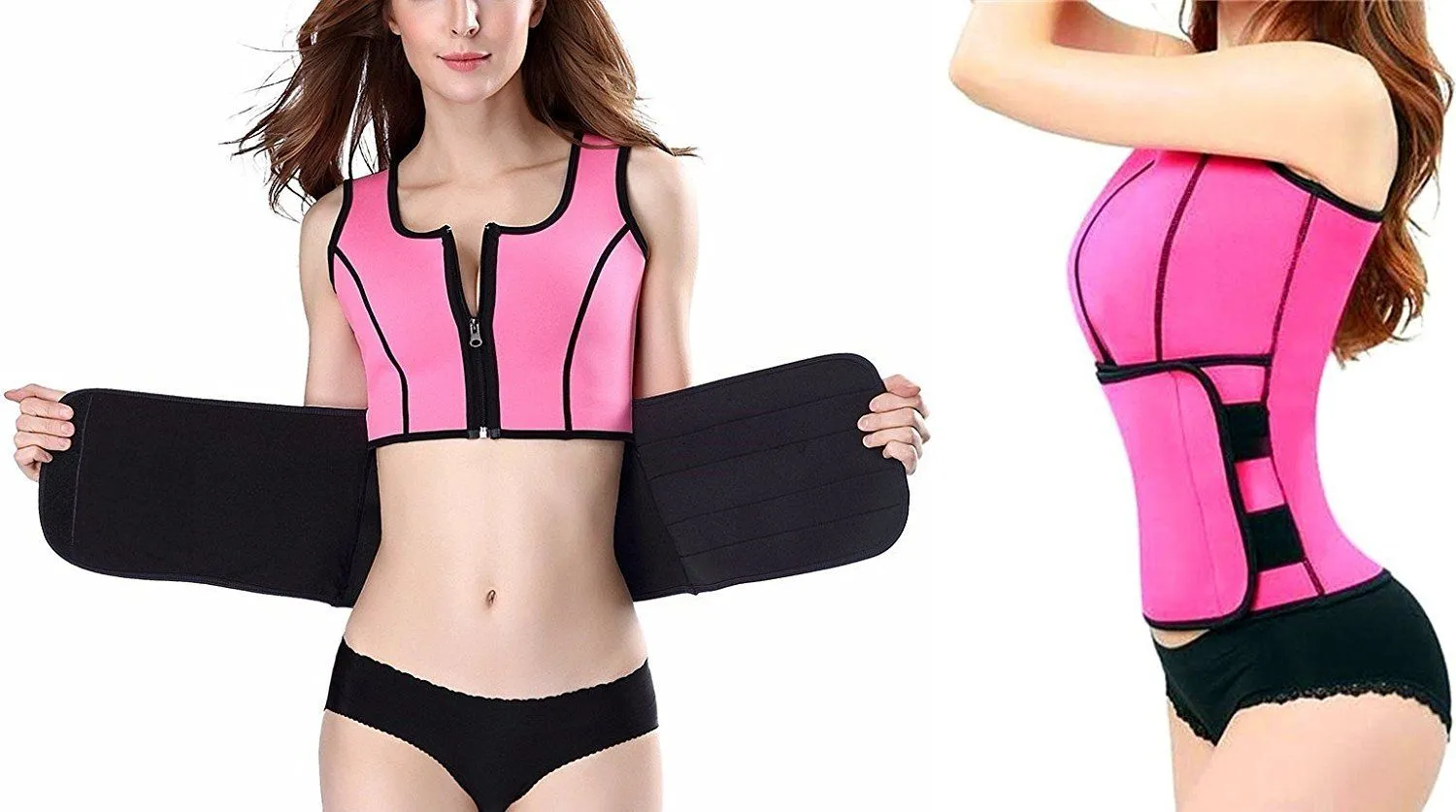 Full Upper Body Sauna Vest - Waist Trainer and Sauna Suit in ONE!