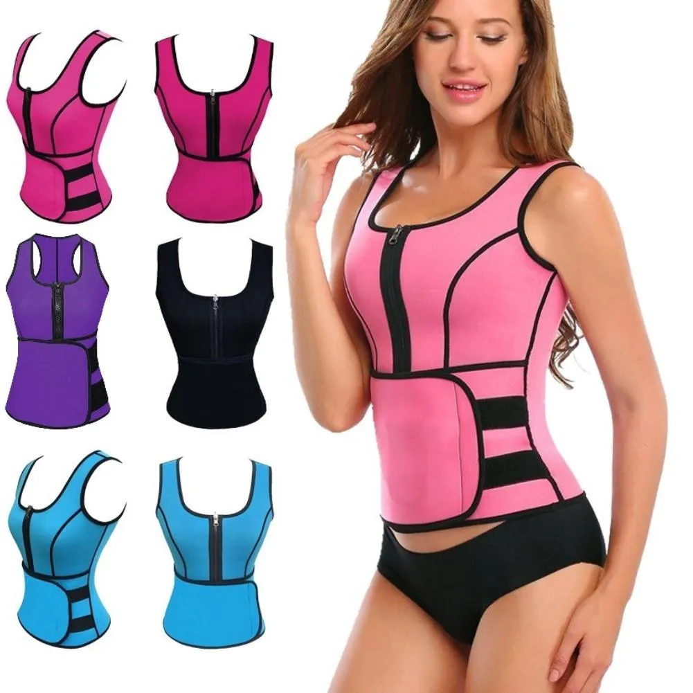 Full Upper Body Sauna Vest - Waist Trainer and Sauna Suit in ONE!
