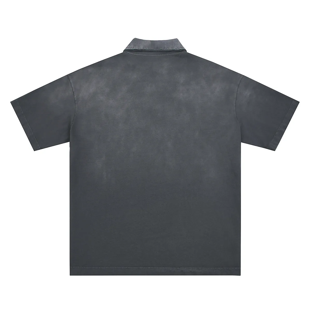 Gradient-Fade Cotton Polo Shirt 310gsm
