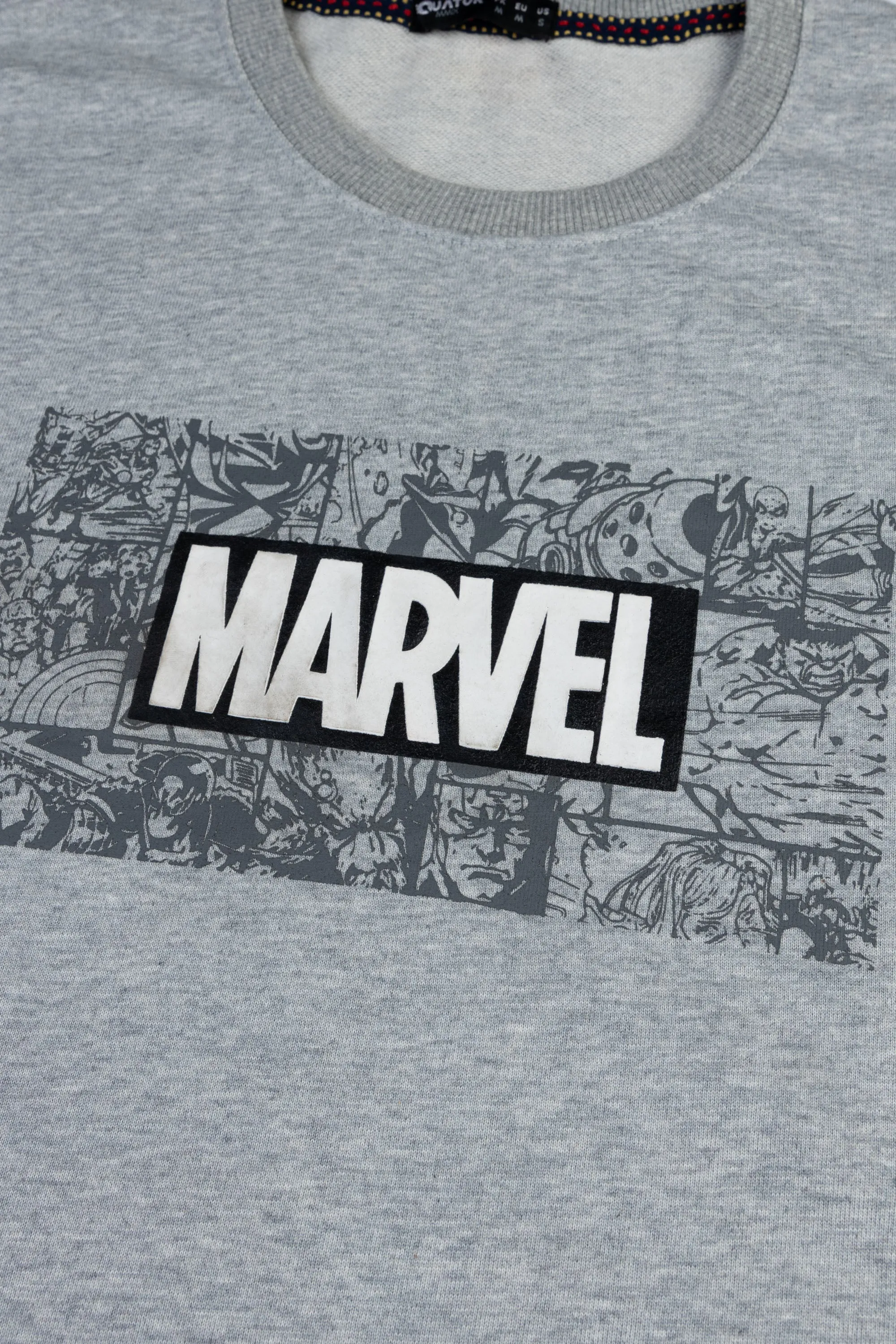 Grey Marvel Sweatshirt