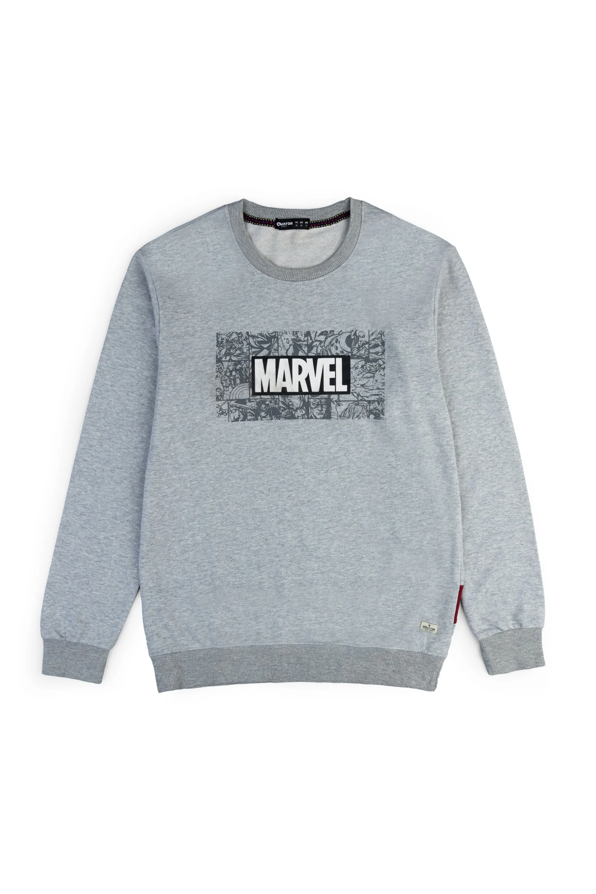Grey Marvel Sweatshirt