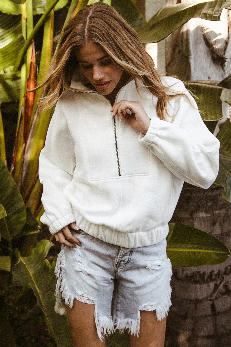 Half Zip Fleece Pullover