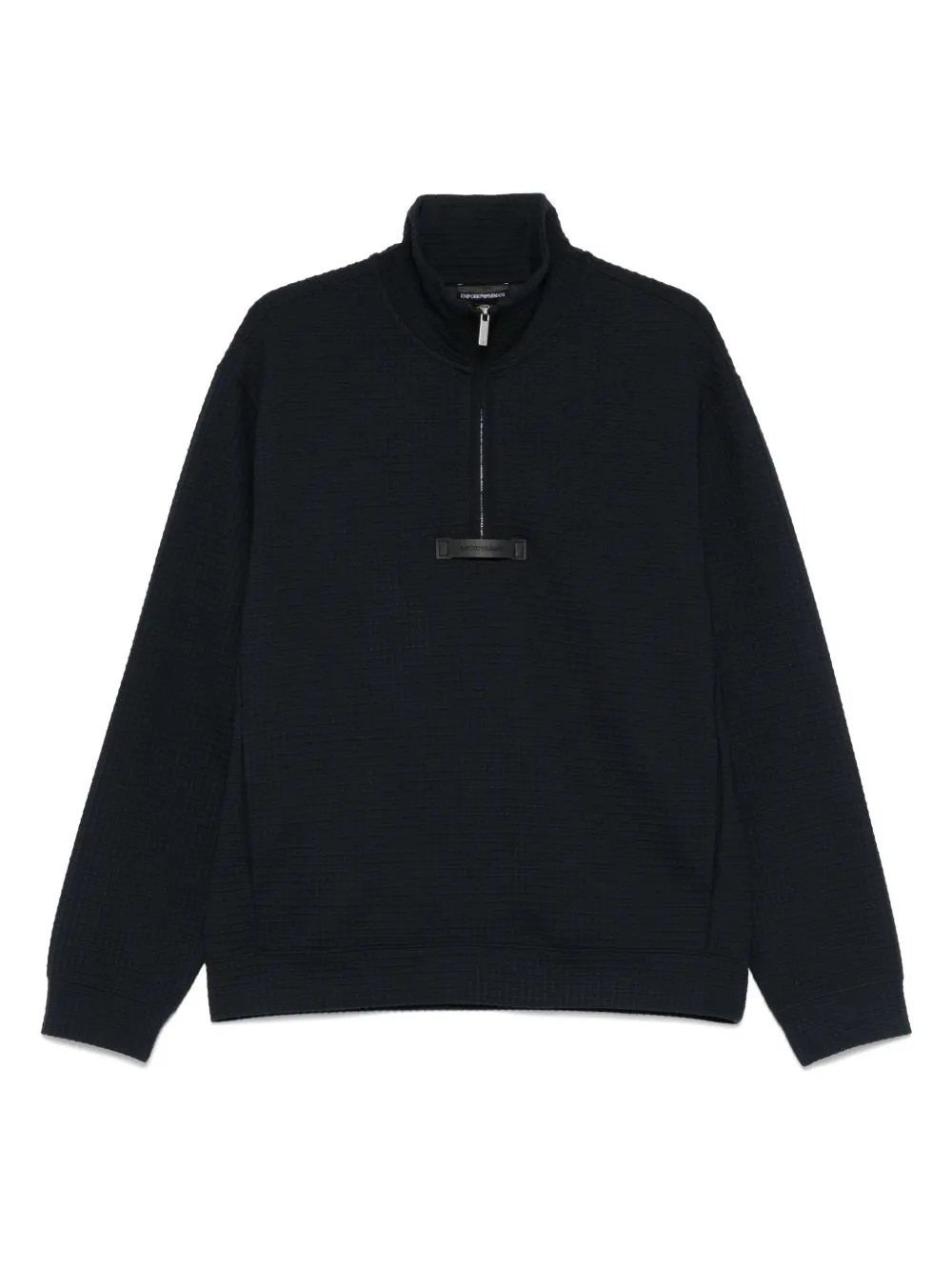Half-zip sweatshirt