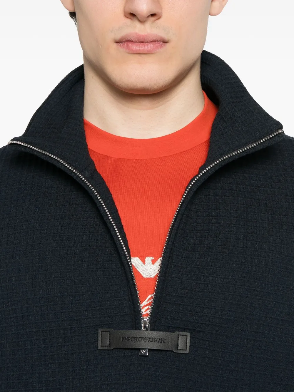 Half-zip sweatshirt
