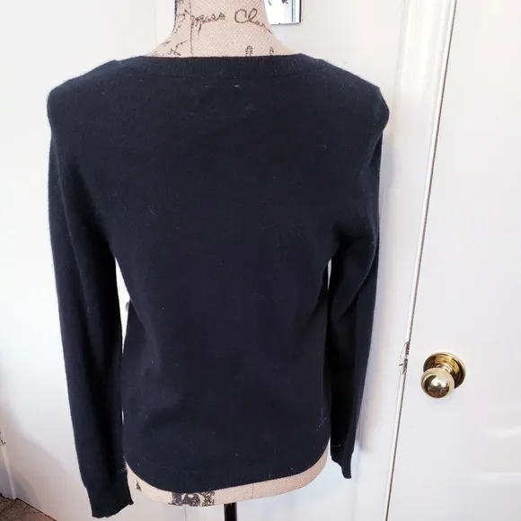 🆕️Halogen Cashmere Rhinestone Sweater Size Small