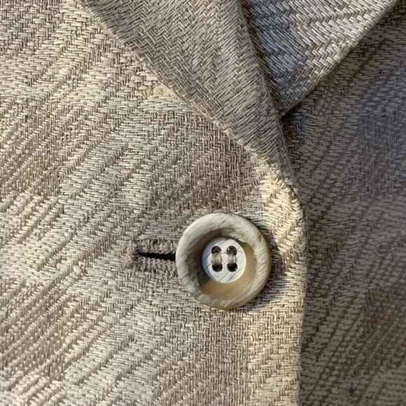 Harve Bernard size 18 linen skirt suit set. Vintage! NWT!!