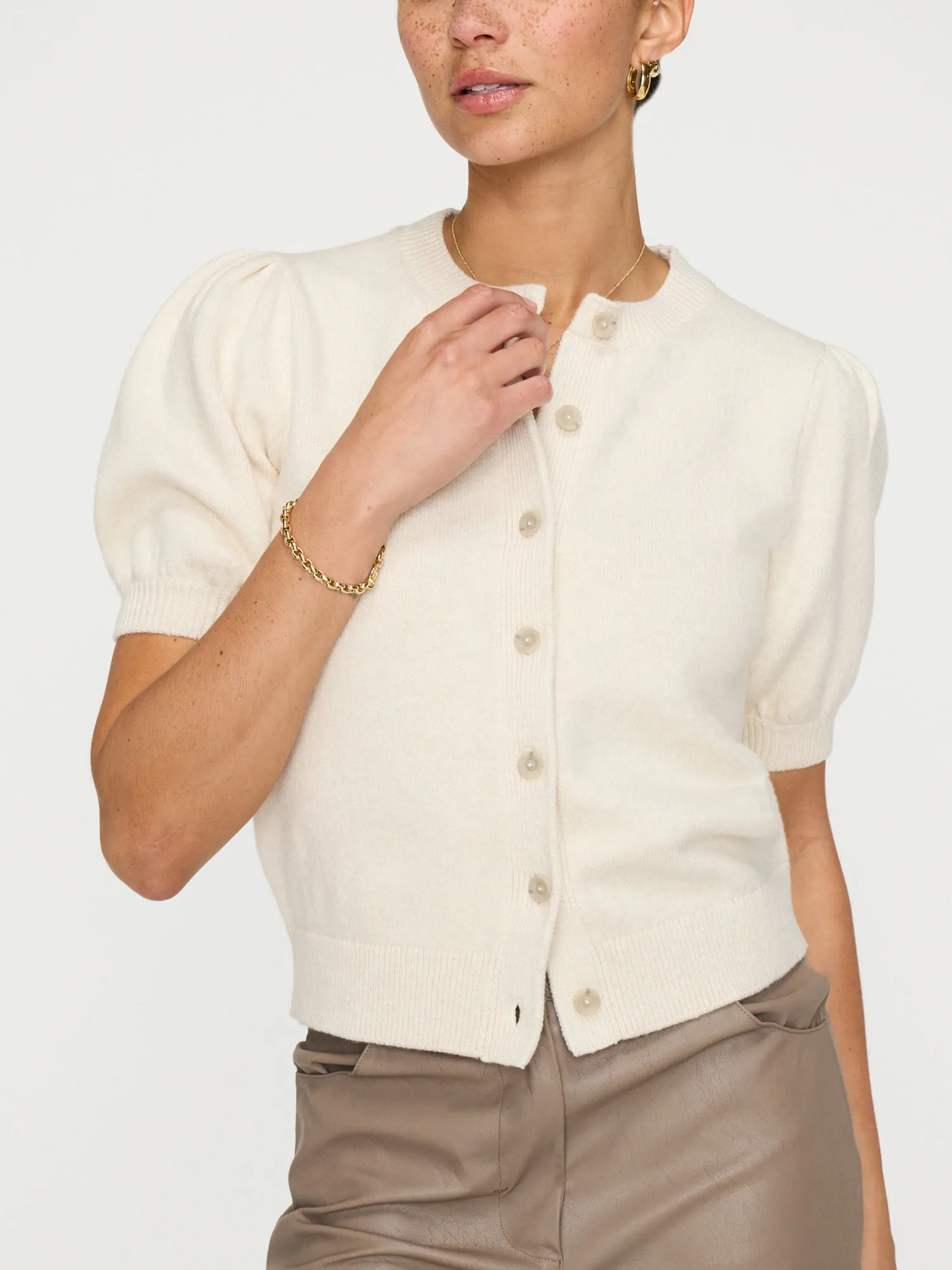 HAVANA CARDIGAN IN OATMEAL MELANGE