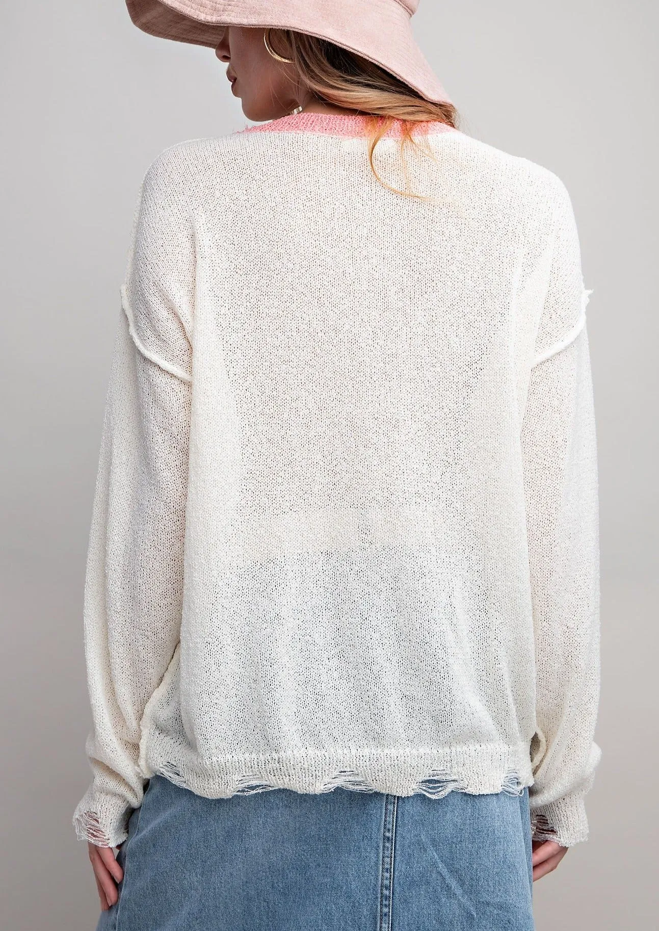 Heart Eyes For You Knit Sweater