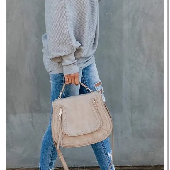 Heather Gray Off-the-Shoulder Sweater