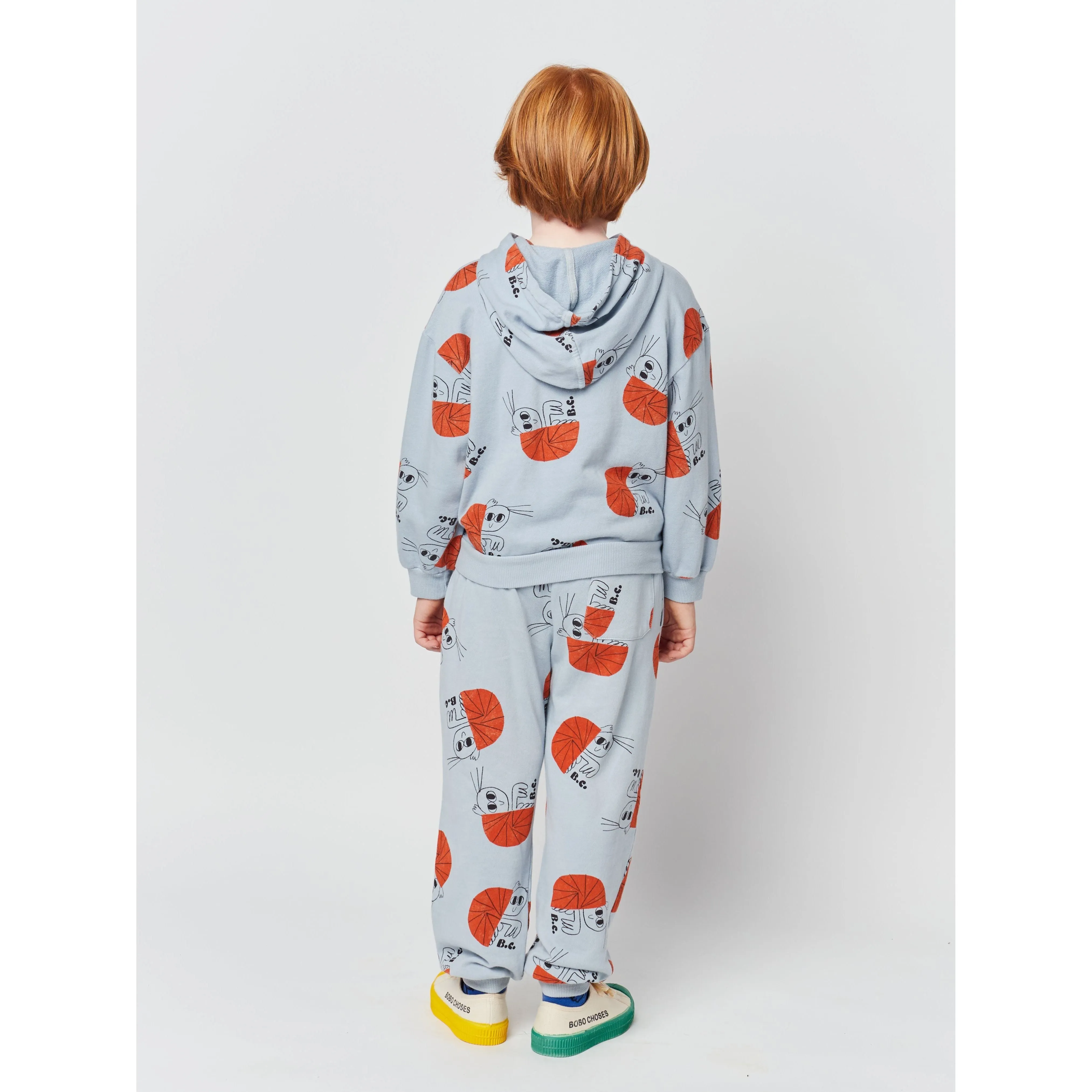 Hermit Crab All Over Zipped Sweatshirt