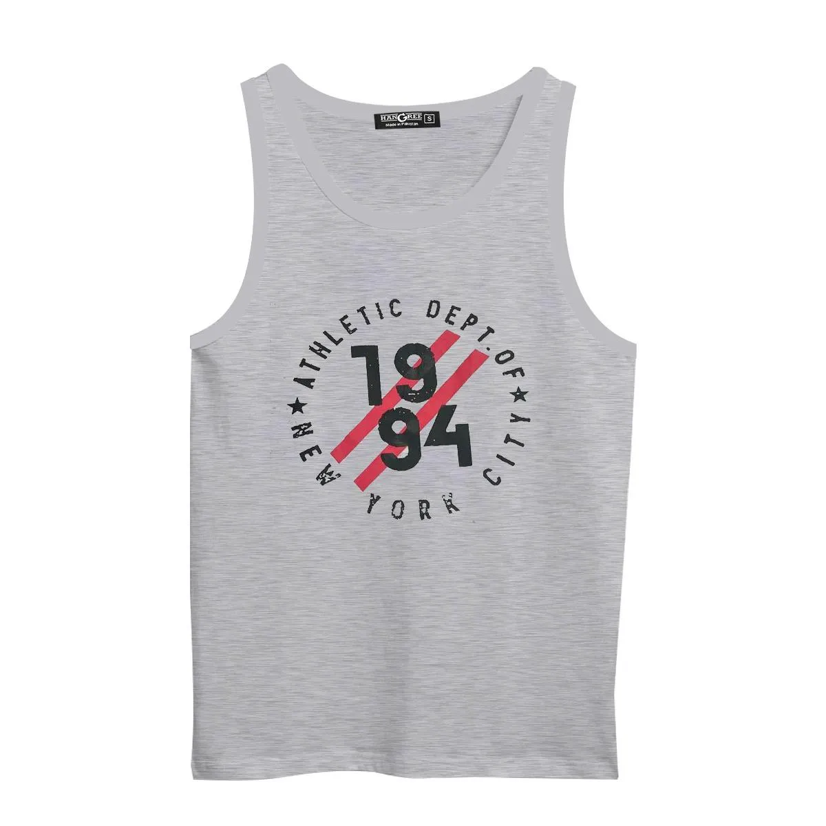 HG Printed ActiveFit Sleeveless Vest - Hyder Gray