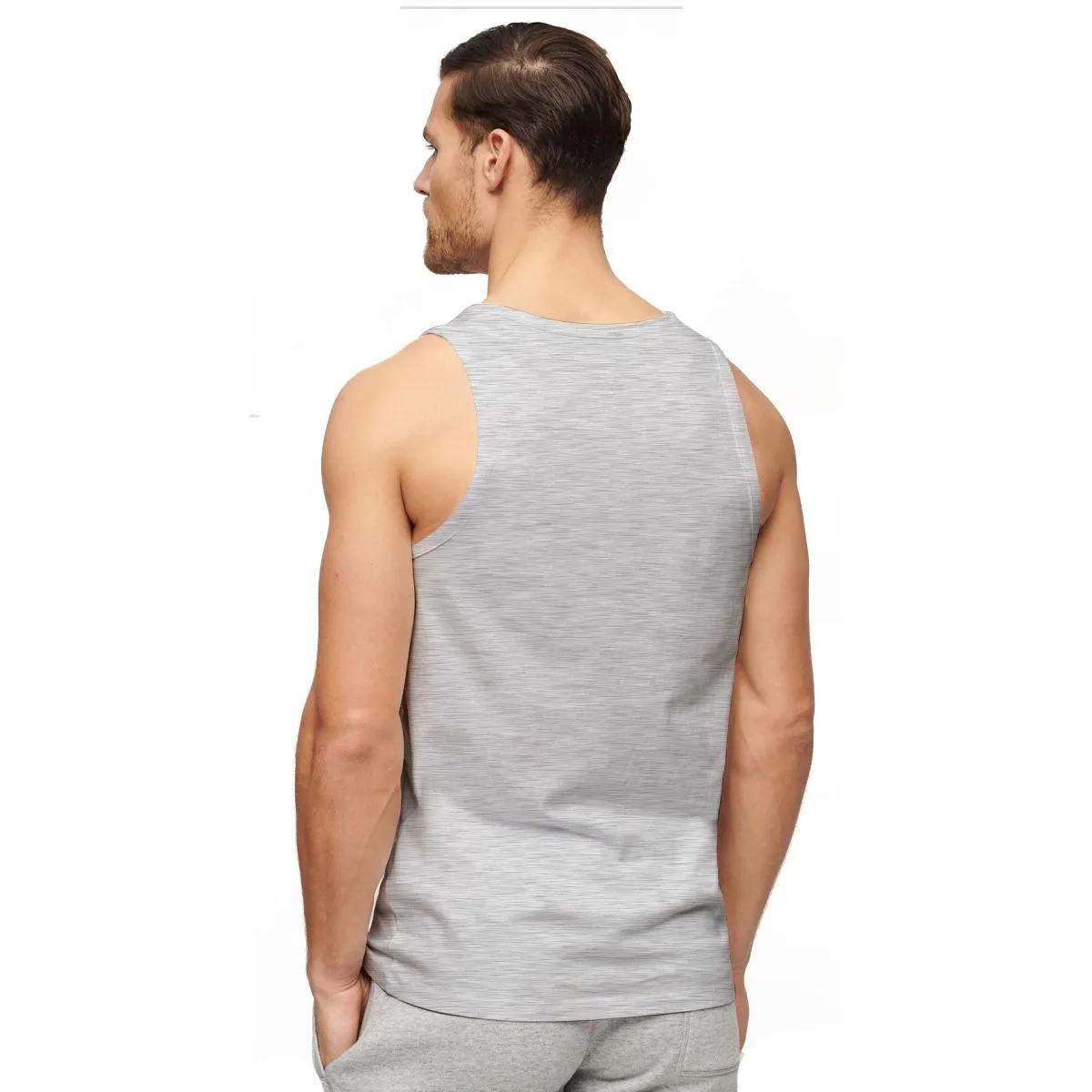HG Printed ActiveFit Sleeveless Vest - Hyder Gray
