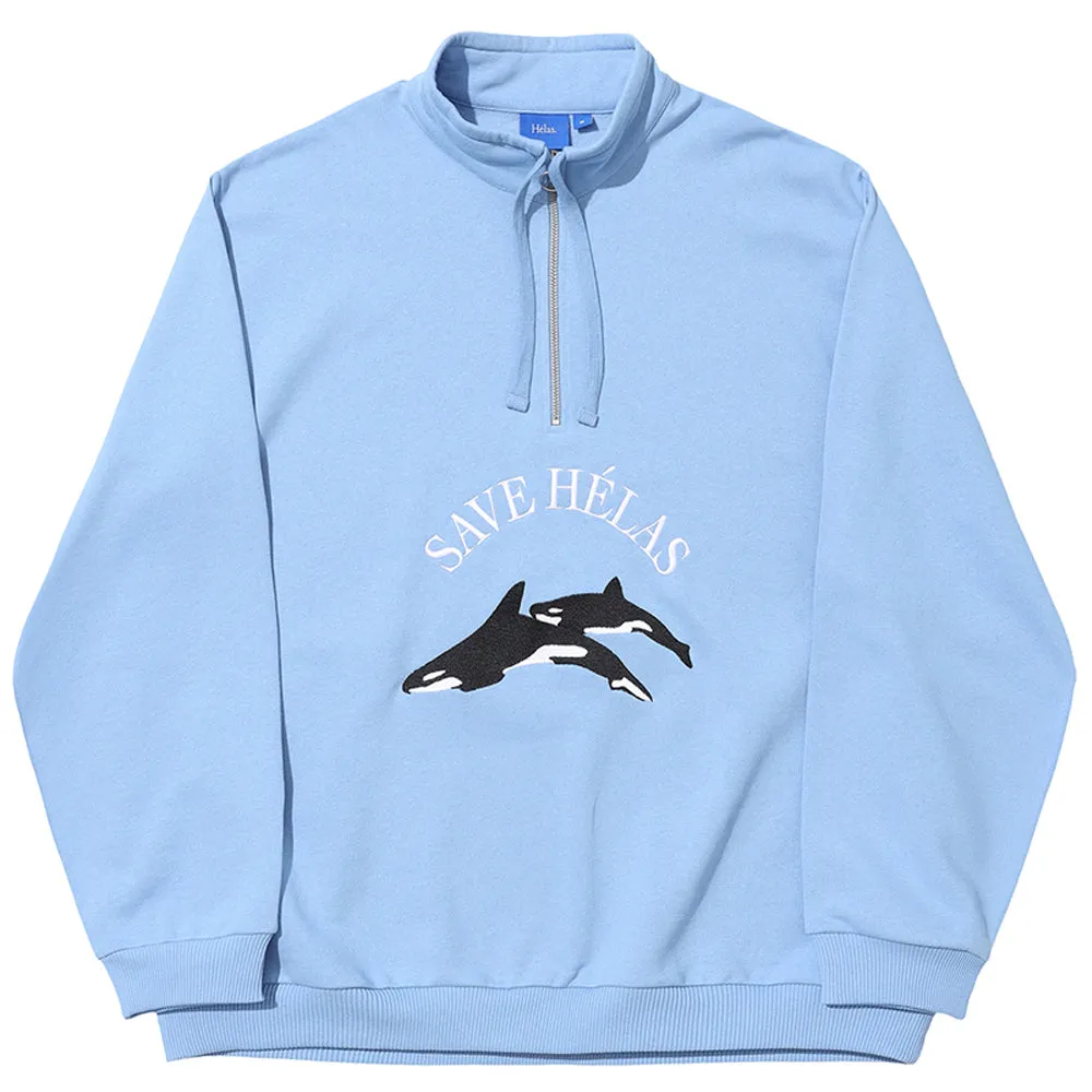 Hélas Save Hélas Zip Grey Blue