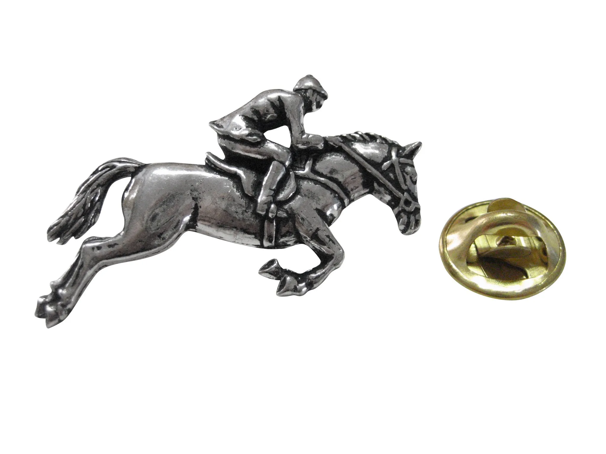 Horse Racing Lapel Pin