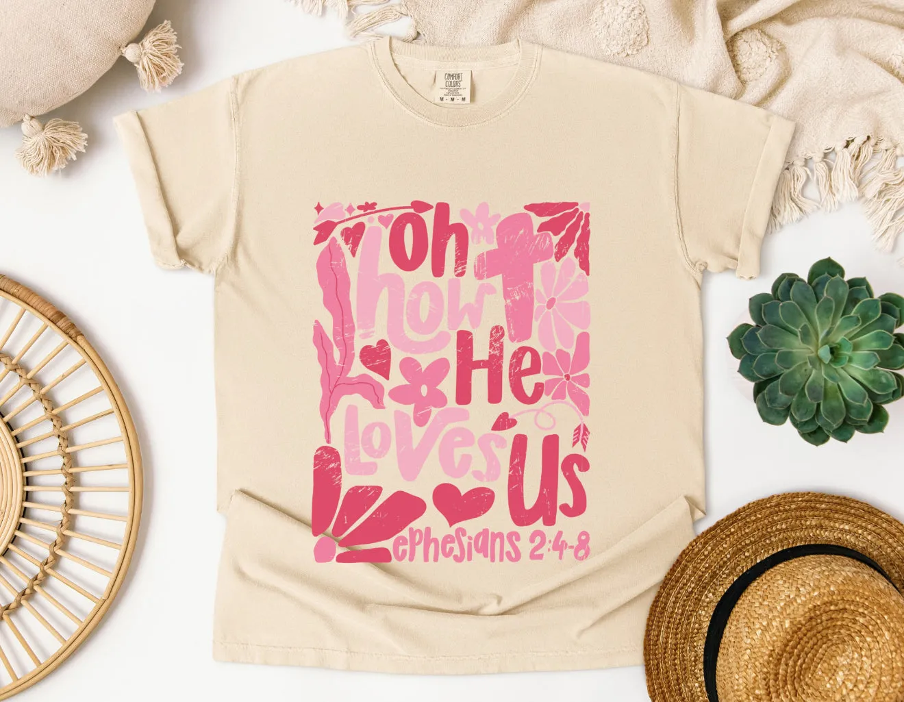 How He Loves Us Graphic Tee/Sweatshirt