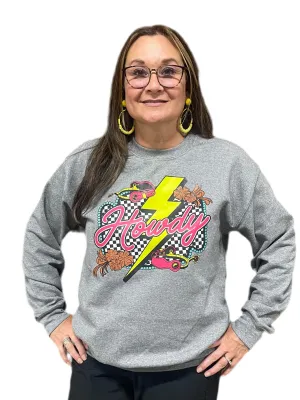HOWDY LIGHTENING SWEATSHIRT