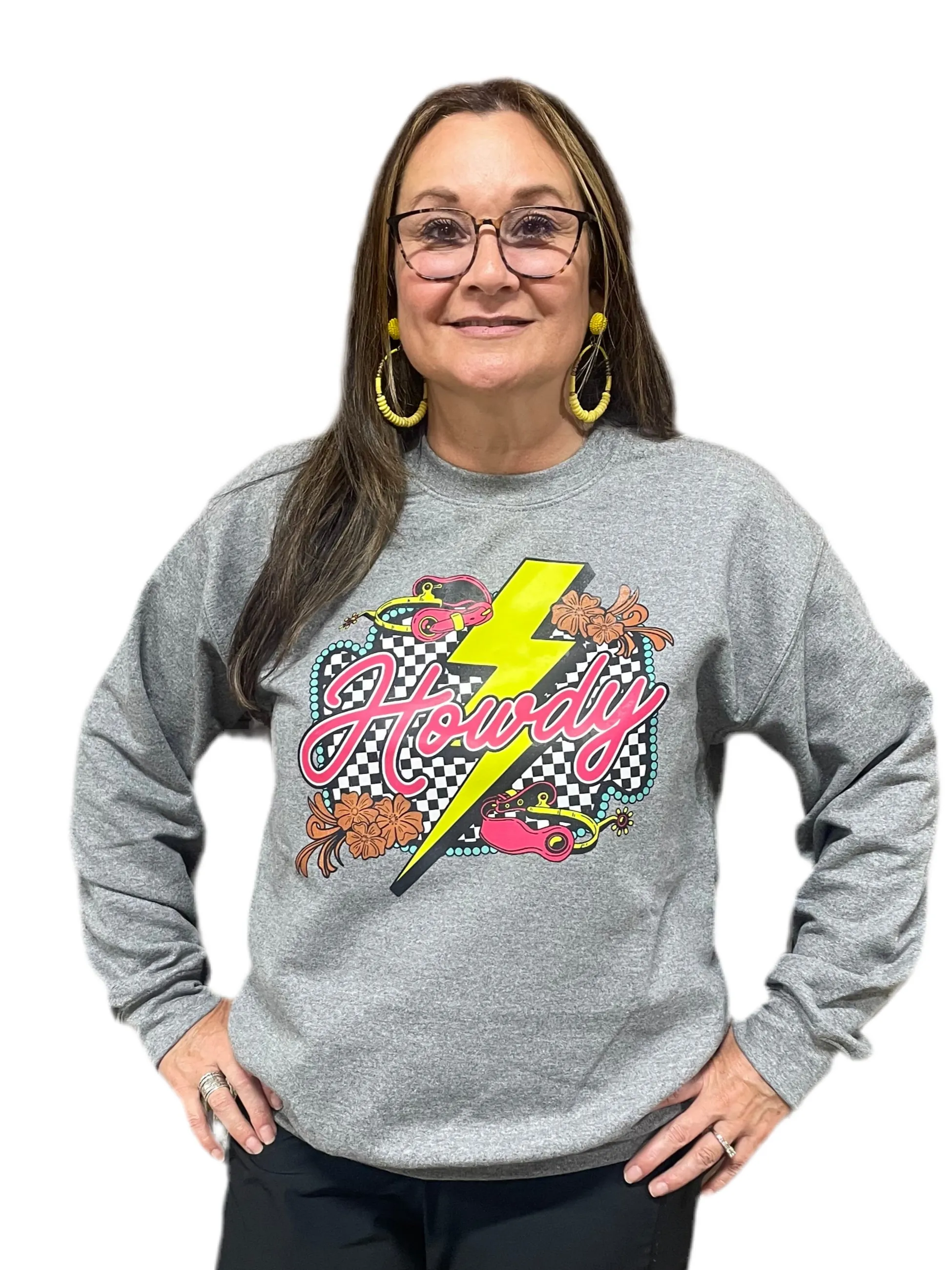 HOWDY LIGHTENING SWEATSHIRT