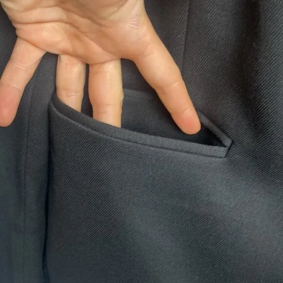Hudson North Black Relaxed Blazer - Size 4