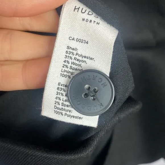 Hudson North Black Relaxed Blazer - Size 4