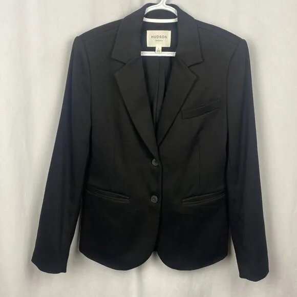 Hudson North Black Relaxed Blazer - Size 4
