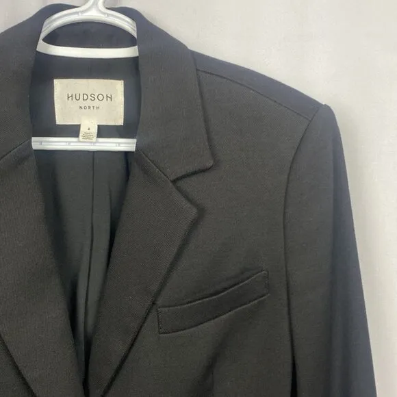 Hudson North Black Relaxed Blazer - Size 4