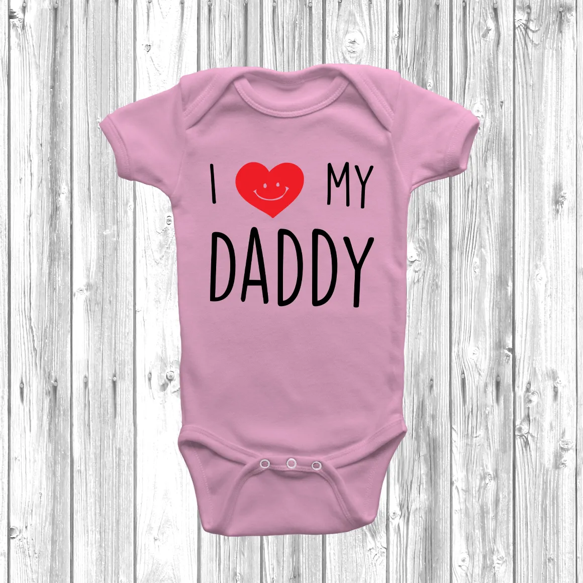 I Love My Daddy Baby Grow