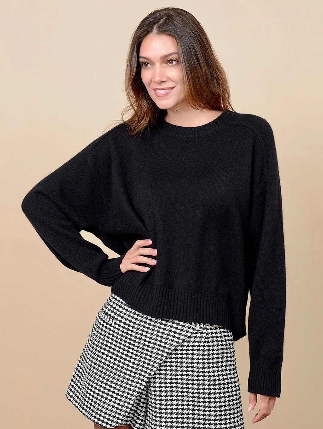 Iliana Women's Cashmere Crewneck Sweater