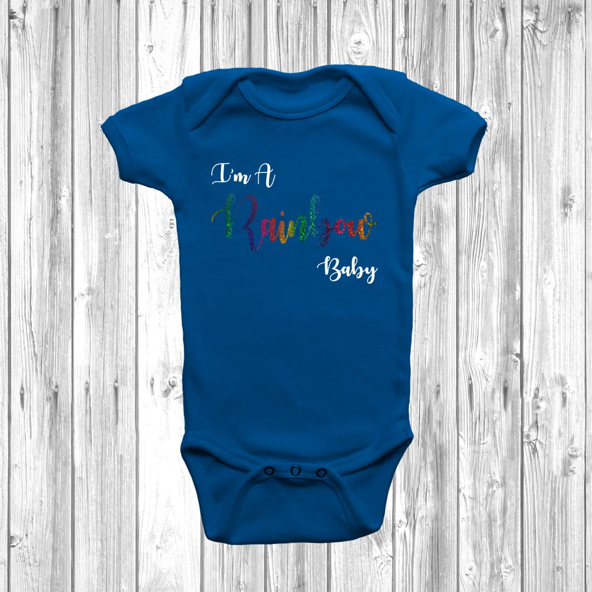 I'm A Rainbow Baby Baby Grow