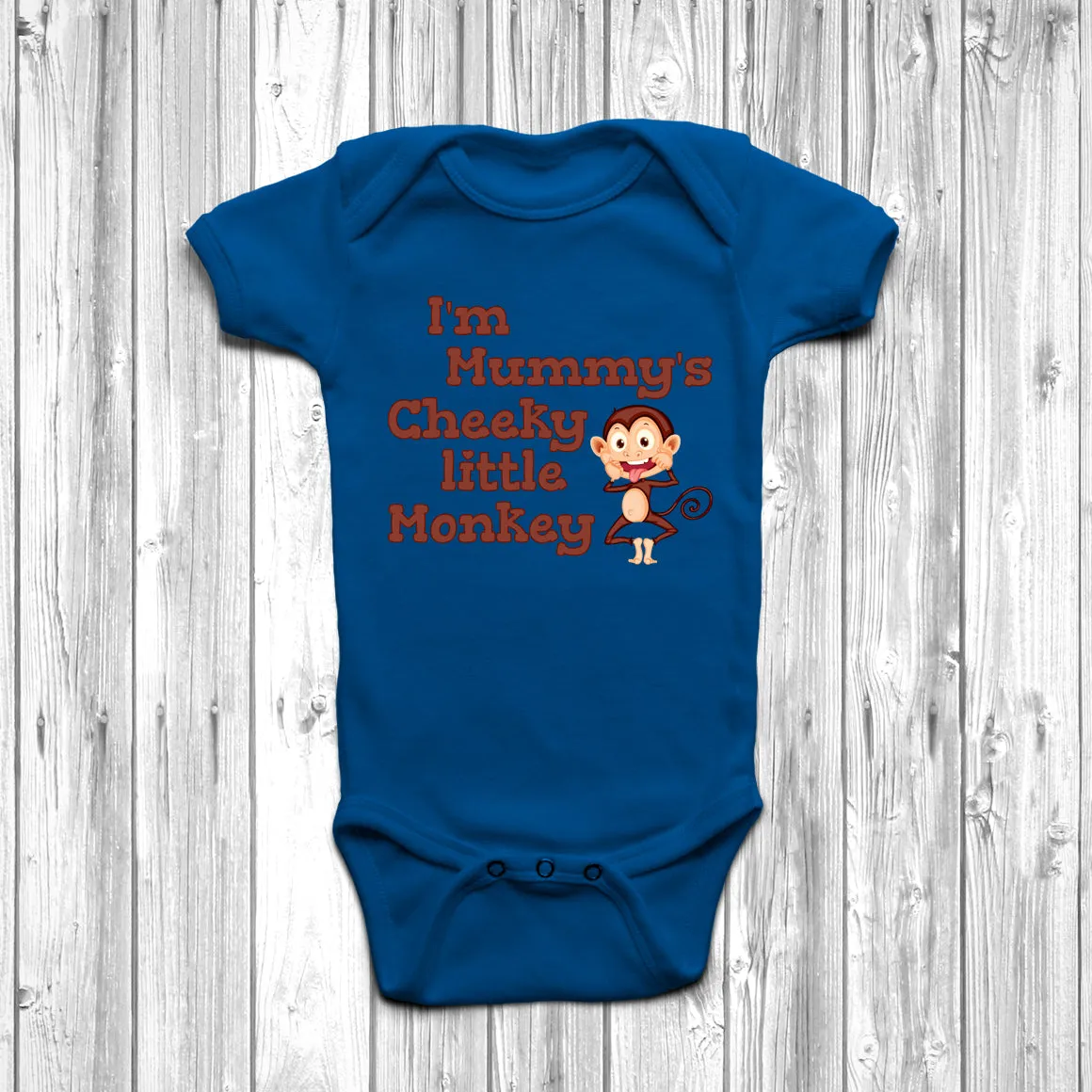 I'm Mummy's Cheeky Little Monkey Baby Grow
