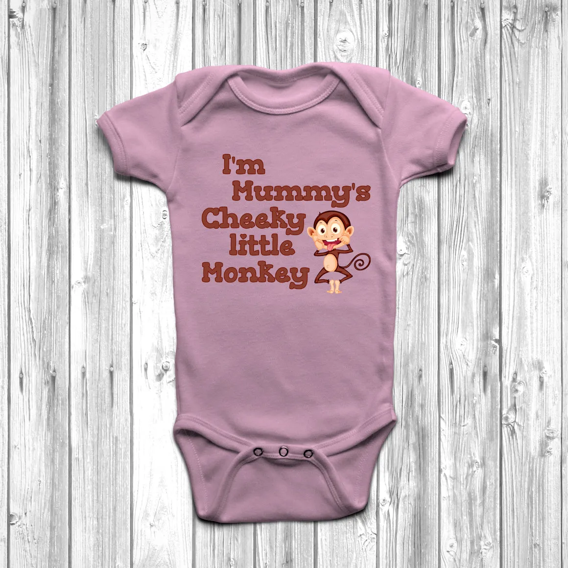 I'm Mummy's Cheeky Little Monkey Baby Grow