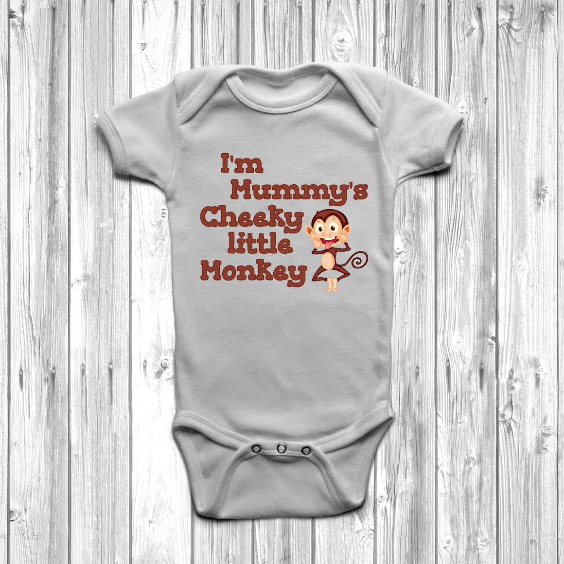I'm Mummy's Cheeky Little Monkey Baby Grow