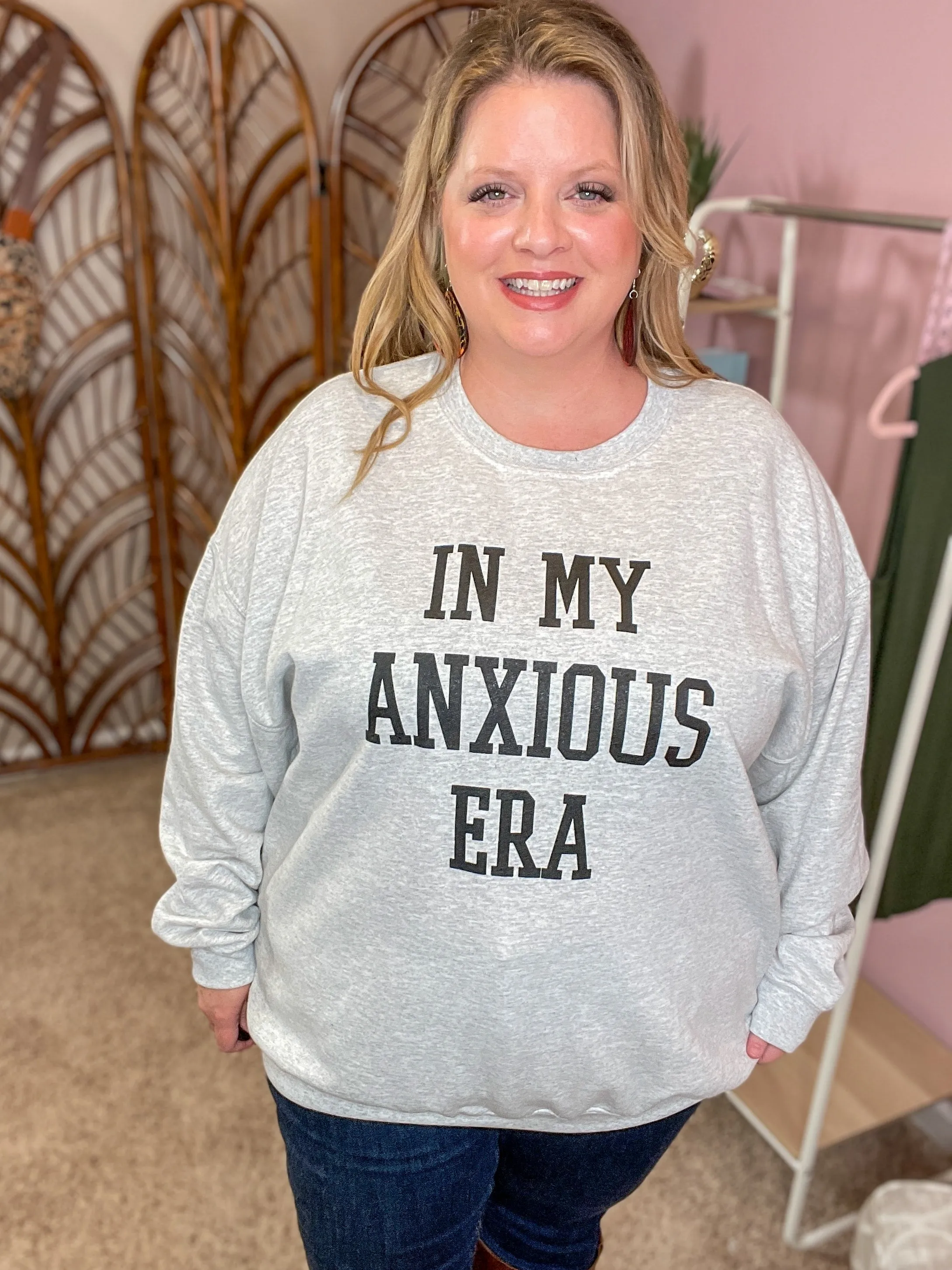 In My Anxious Era Graphic Sweatshirt