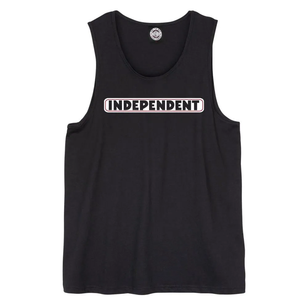 Independent Vest Bar Logo Vest - Black