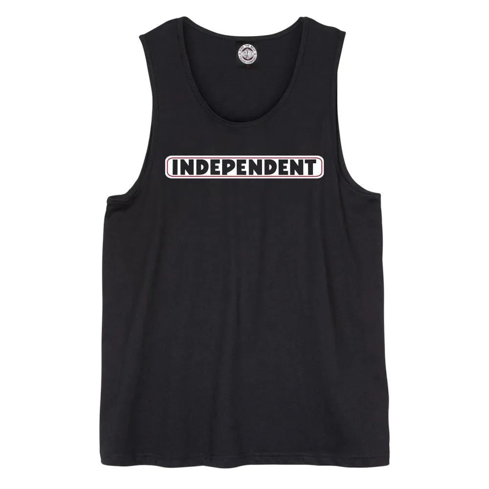 Independent Vest Bar Logo Vest - Black