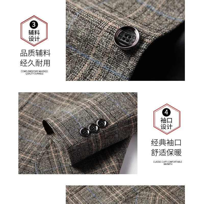 INSTOCK- 2023 Men's casual single suit no ironing blazer for