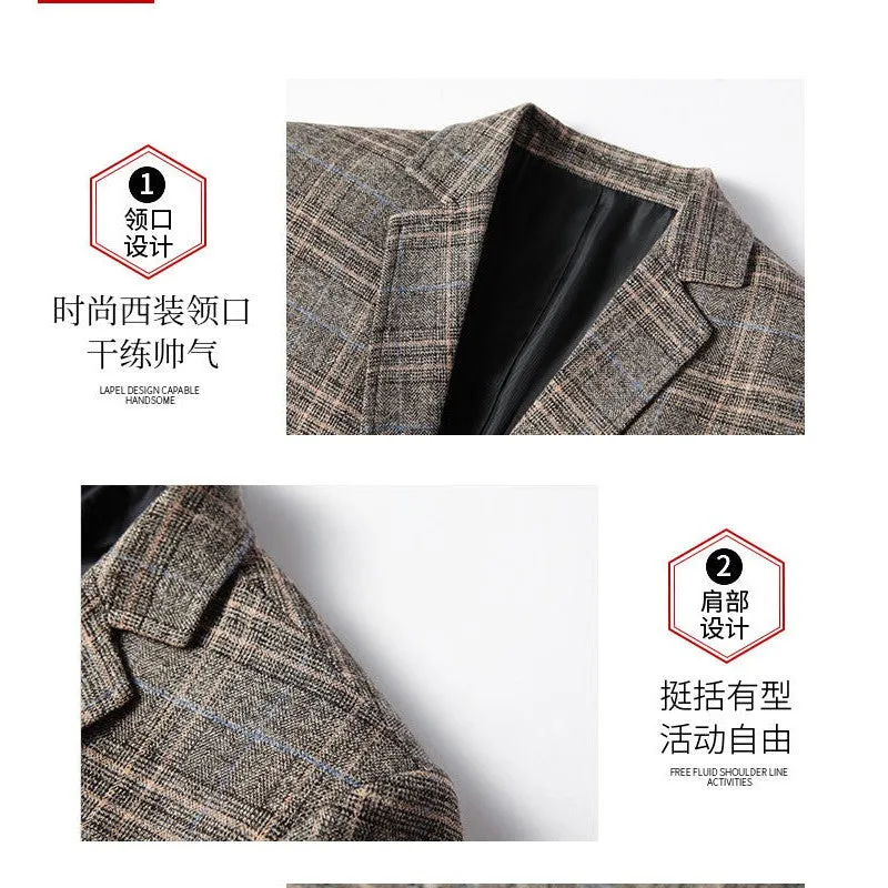 INSTOCK- 2023 Men's casual single suit no ironing blazer for