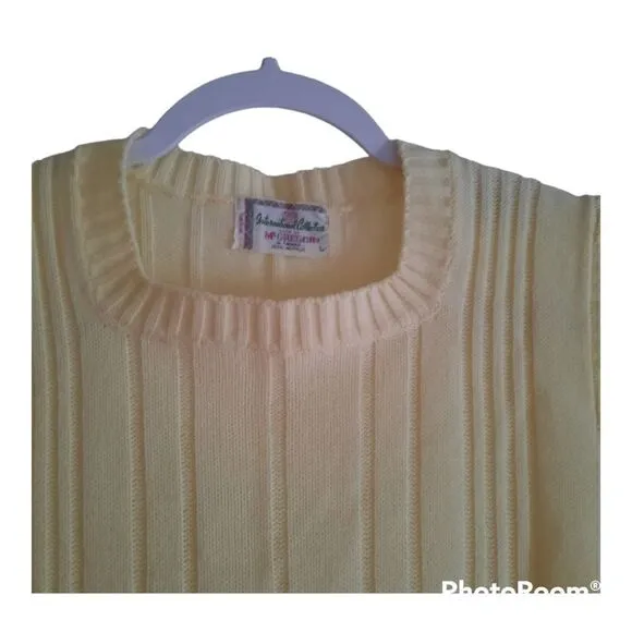 International Collection by McGregor Vintage Square Neck Sweater Vest