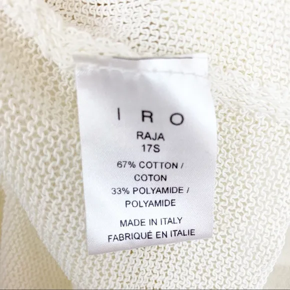 IRO | Raja Lightweight Ruffle Sweater