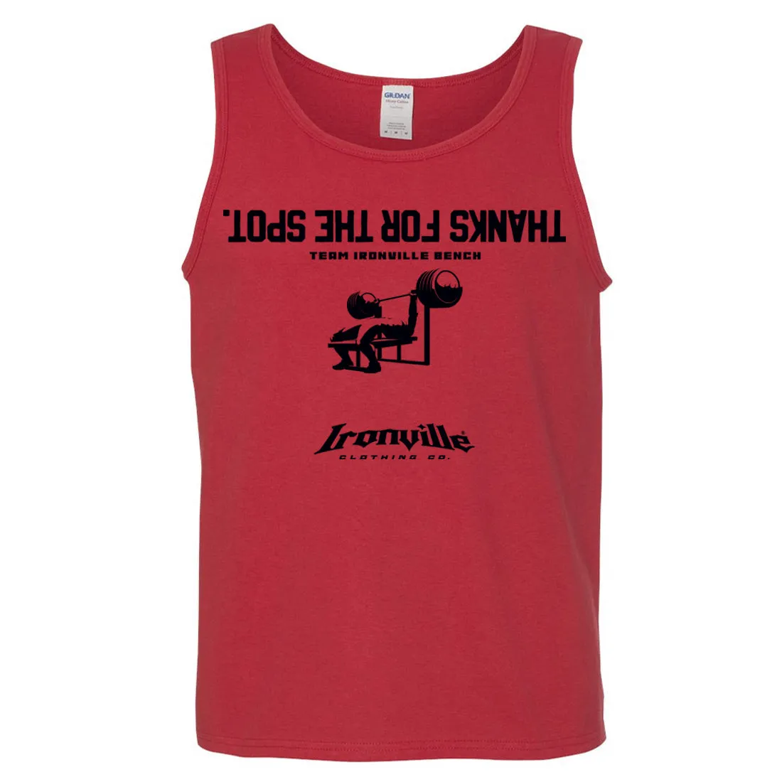 Ironville THANKS FOR THE SPOT Standard Cut Tank Top