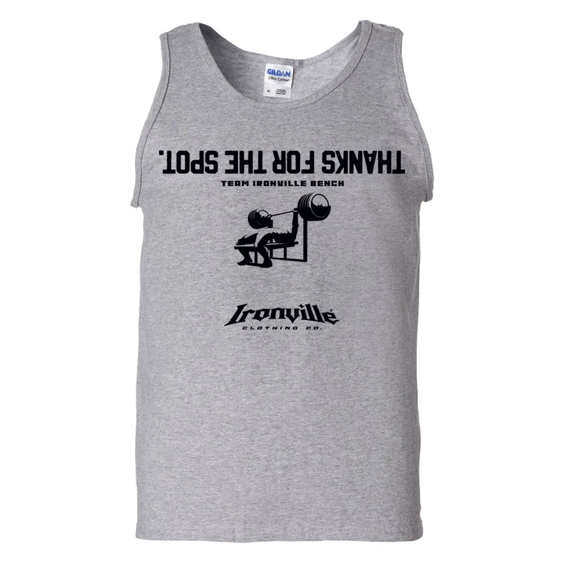 Ironville THANKS FOR THE SPOT Standard Cut Tank Top